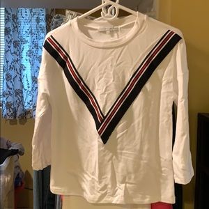 three quarter sleeve top